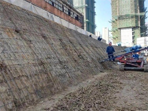 南宫建筑边坡支护
